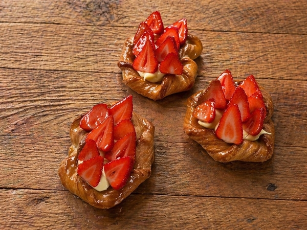 Krakeling aardbei